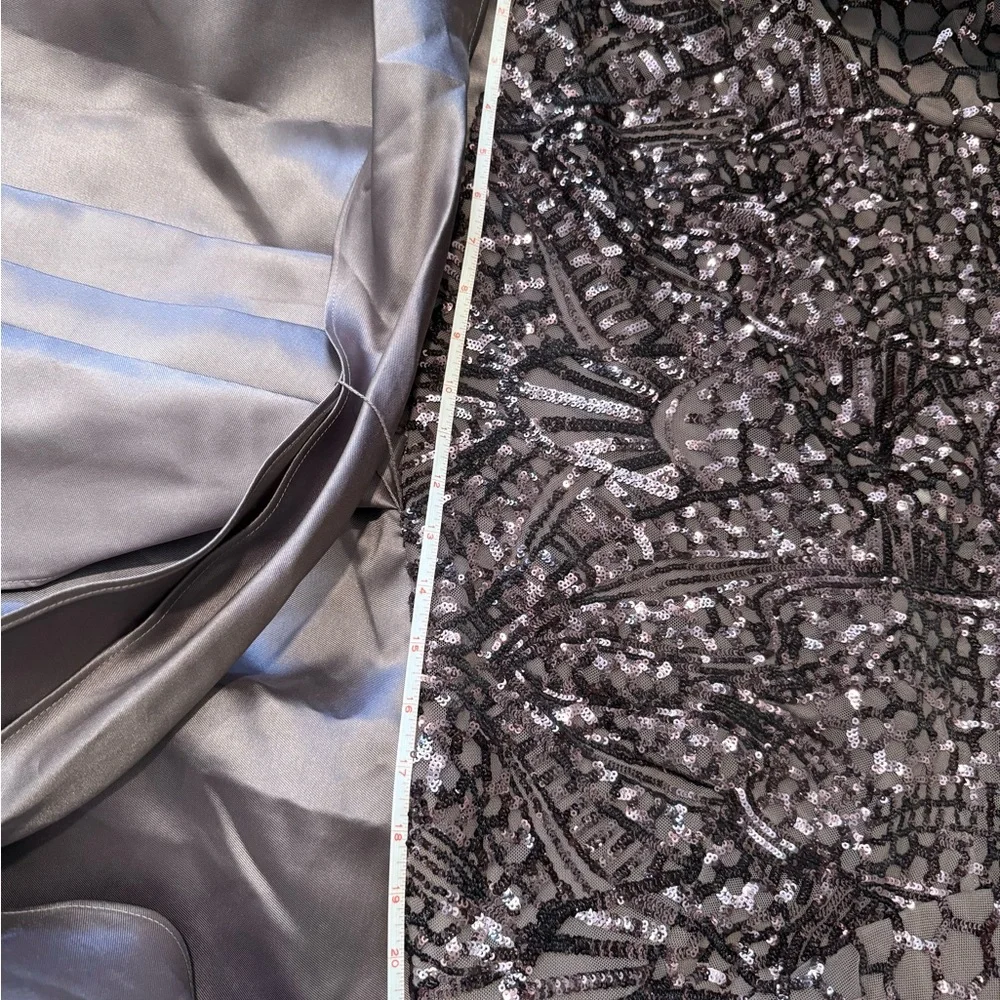 R&M Richards Plus Dress in Sparkling Mauve - Picture 5 of 6